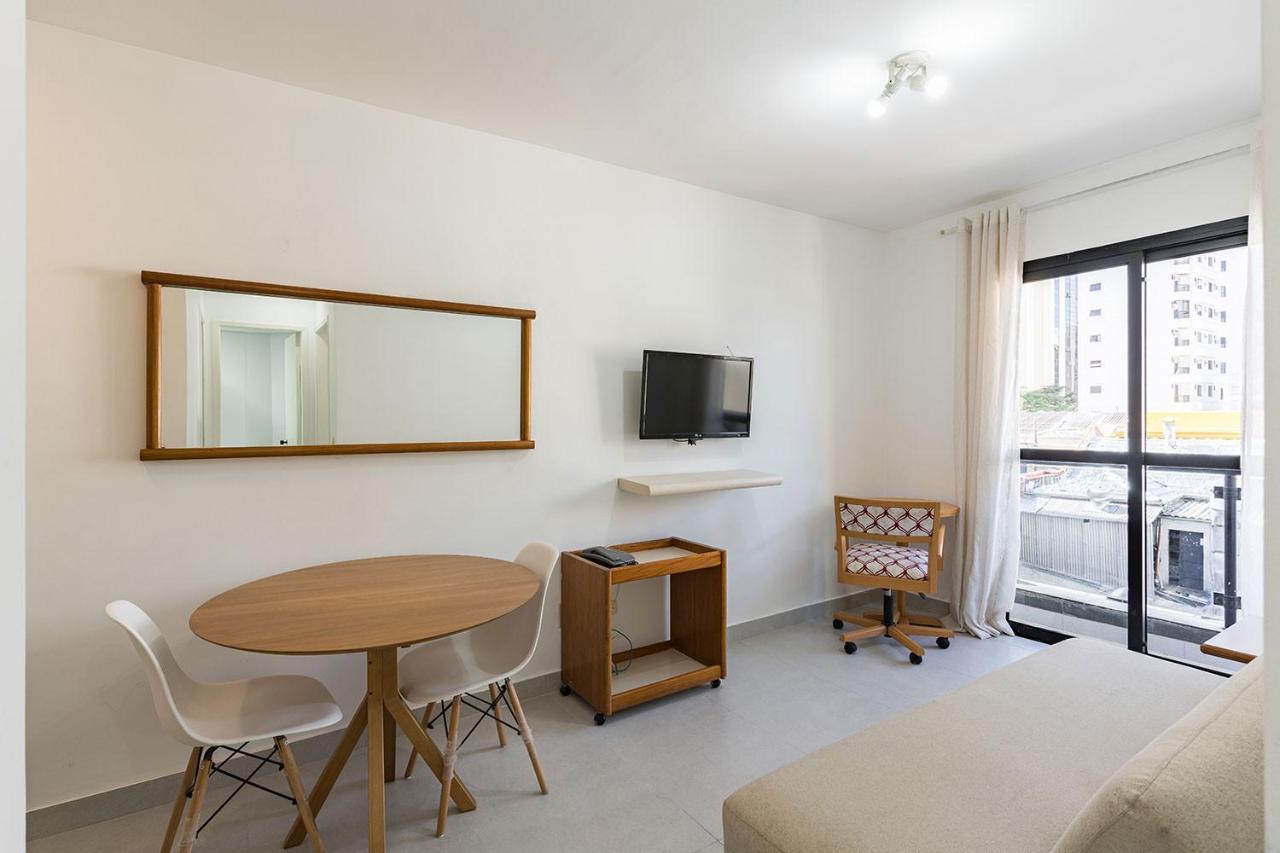 Apto 26 Com Smart Tv E Wifi Vivo Fibra Columbia Resid Ao Lado Pamplona Shopping Jardins - San Paolo Esterno foto